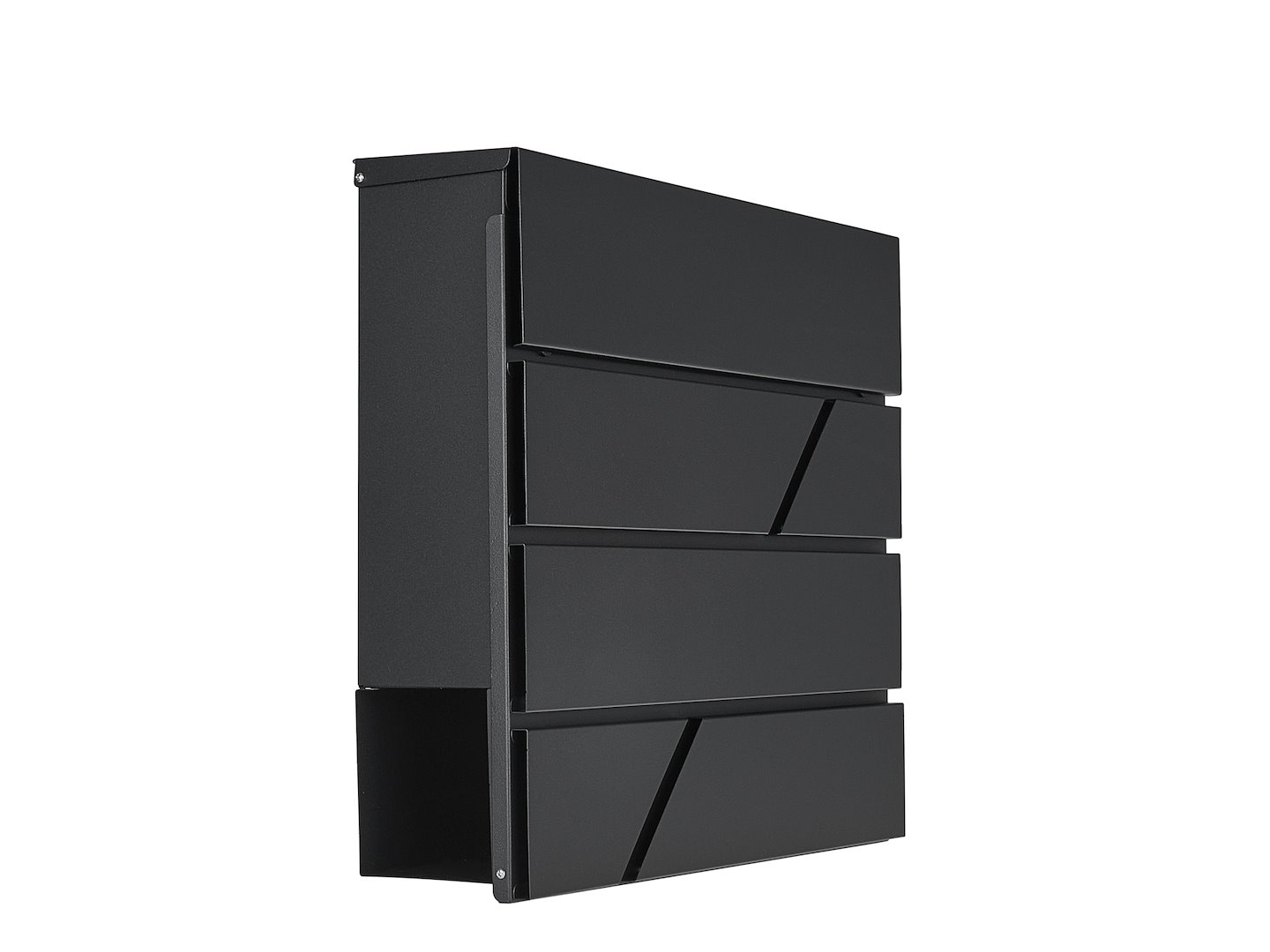 Poštová schránka, 36,7x37x10cm, antracit | GEKO Poštová schránka, 36,7x37x10cm, antracit | GEKO