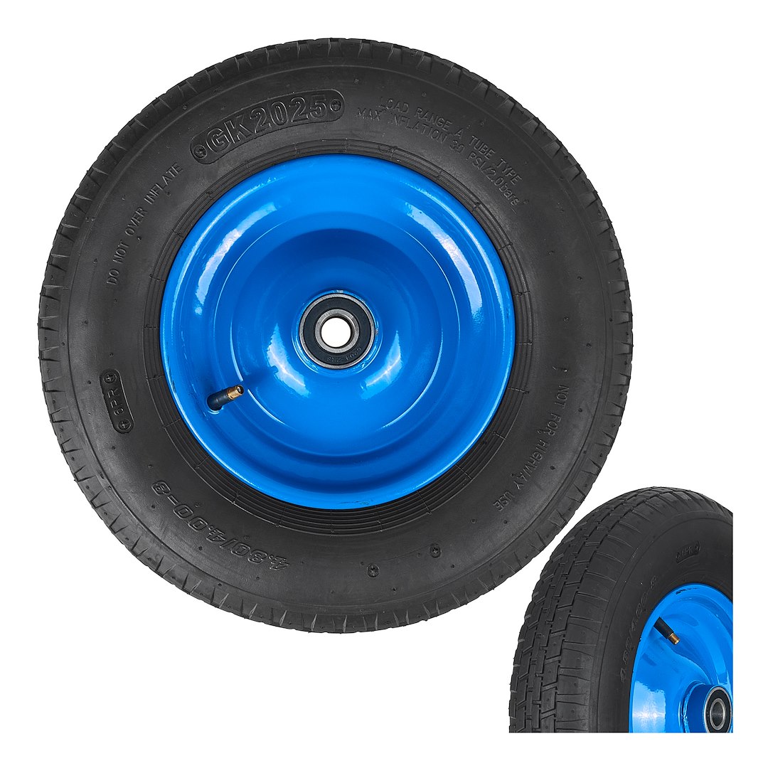 Koleso pre záhradné vozíky, 39 cm, 6PR, modré | GEKO Koleso pre záhradné vozíky, 39 cm, 6PR, modré | GEKO