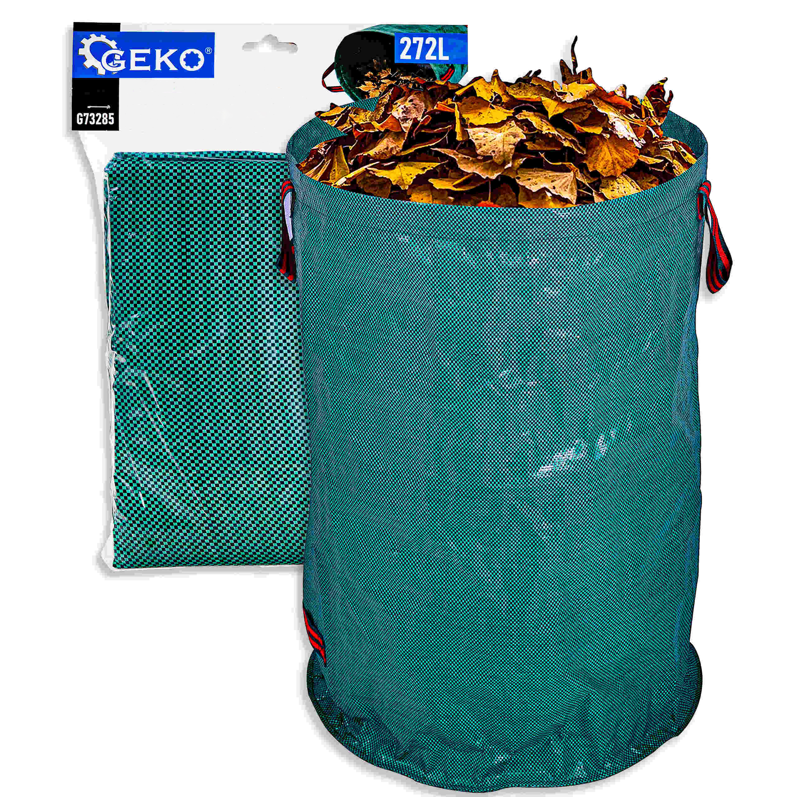 Záhradné vrece na lístie, 272L, zelené | GEKO Záhradné vrece na lístie, 272L, zelené | GEKO