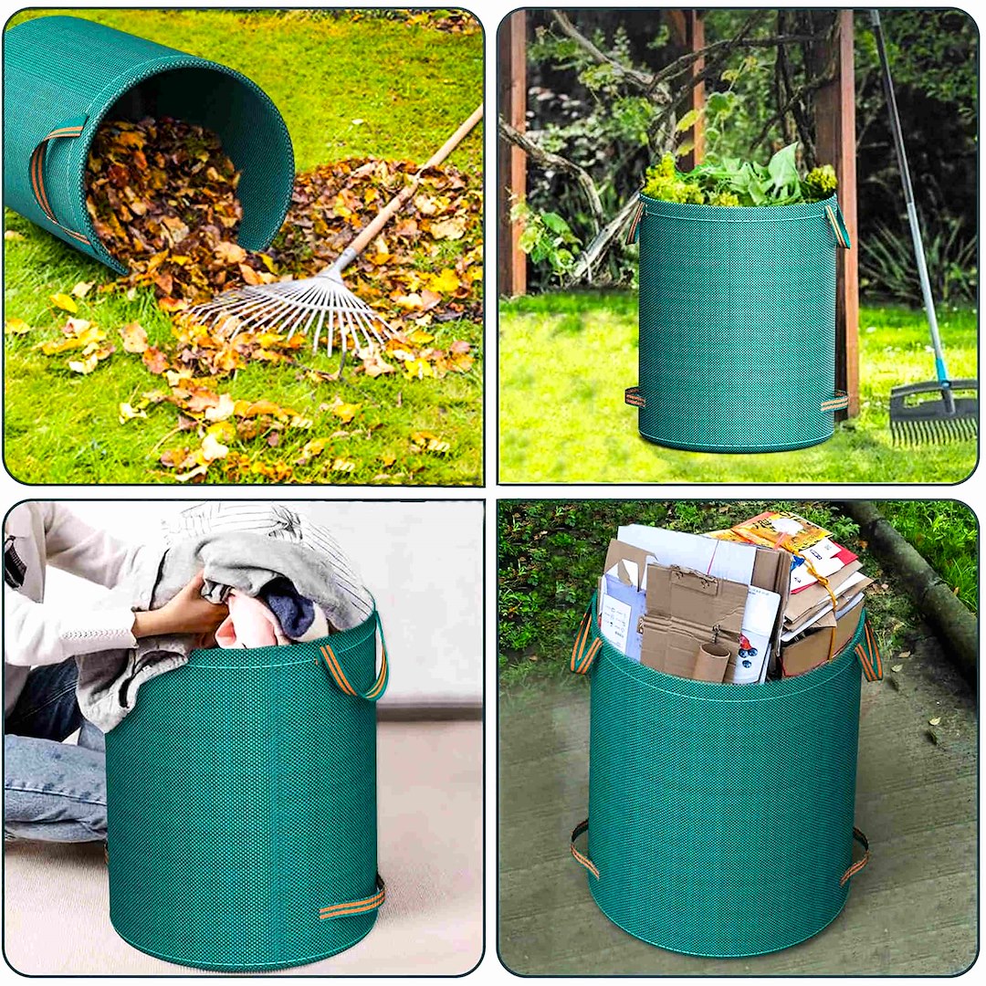 Záhradné vrece na lístie, 272L, zelené | GEKO Záhradné vrece na lístie, 272L, zelené | GEKO