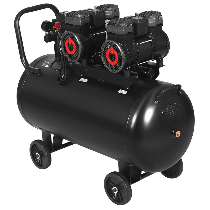 Bezolejový kompresor, 100L, 2x2200W | KD4083 Bezolejový kompresor, 100L, 2x2200W | KD4083