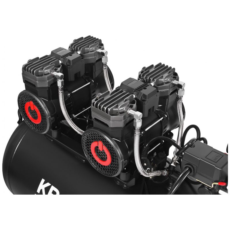 Bezolejový kompresor, 100L, 2x2200W | KD4083 Bezolejový kompresor, 100L, 2x2200W | KD4083