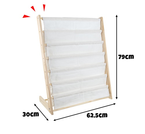 Detská knižnica, 79x62,5x30cm | Kruzzel Detská knižnica, 79x62,5x30cm | Kruzzel