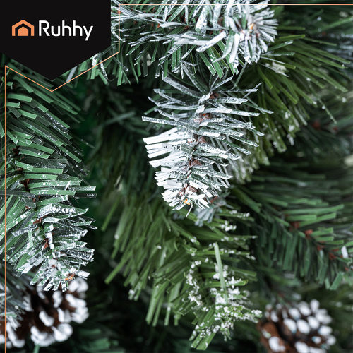 Umelý vianočný stromček so šiškami, 180cm | Ruhhy Umelý vianočný stromček so šiškami, 180cm | Ruhhy