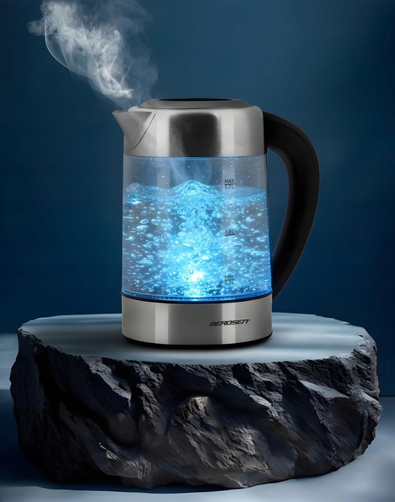 Rýchlovarná kanvica BD-714, 1,7L, 2200W | Berdsen Rýchlovarná kanvica BD-714, 1,7L, 2200W | Berdsen