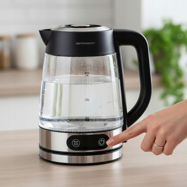 Rýchlovarná kanvica BD-715, 1,8L, 2200W | Berdsen Rýchlovarná kanvica BD-715, 1,8L, 2200W | Berdsen