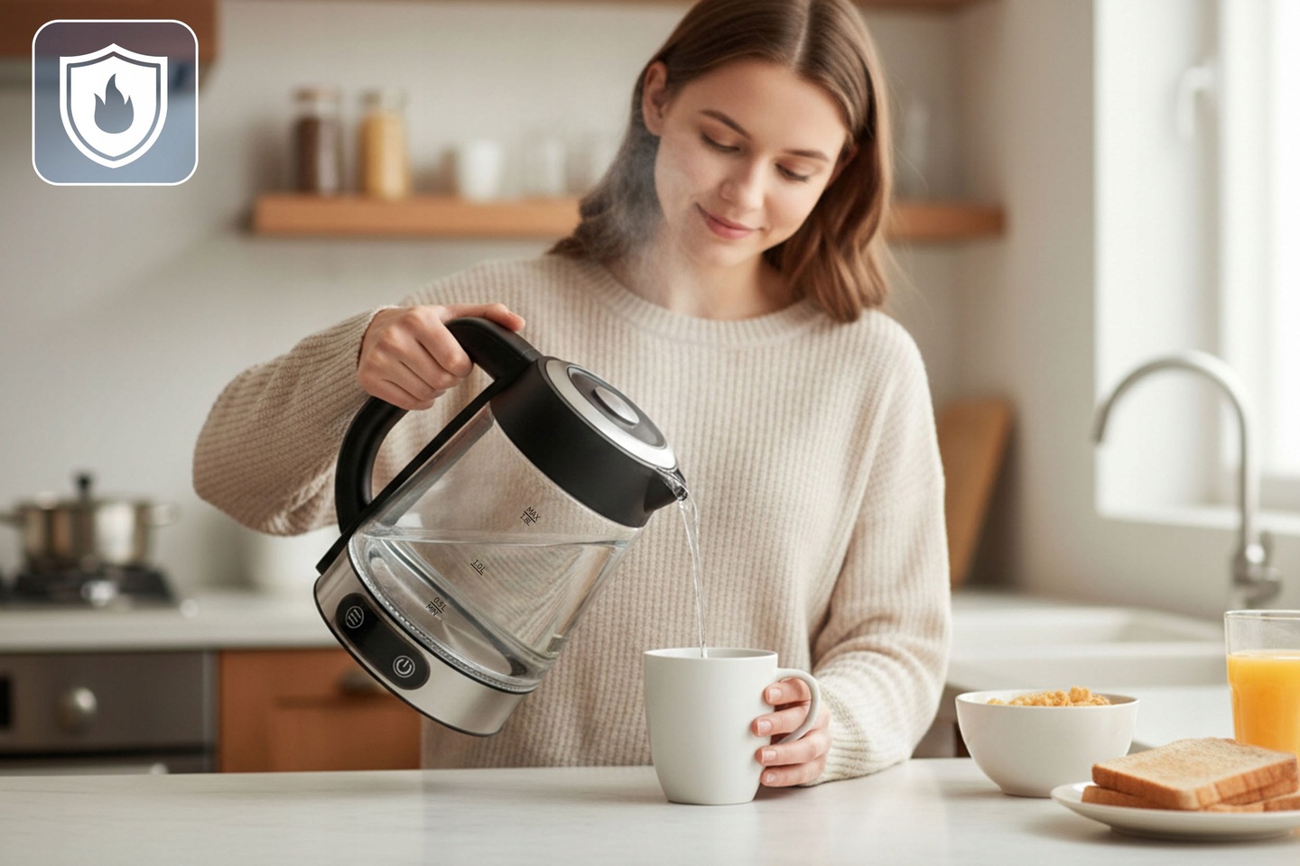 Rýchlovarná kanvica BD-715, 1,8L, 2200W | Berdsen Rýchlovarná kanvica BD-715, 1,8L, 2200W | Berdsen