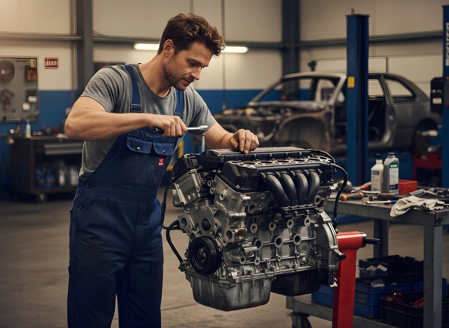 Stojan na motor HM-385, 450kg | Humberg Stojan na motor HM-385, 450kg | Humberg