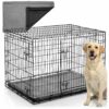 Klietka pre psa s podložkou PH-202, L, 107x71x77cm | Pethaus