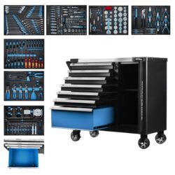 Dielenský vozík s náradím, 309ks | KD1069