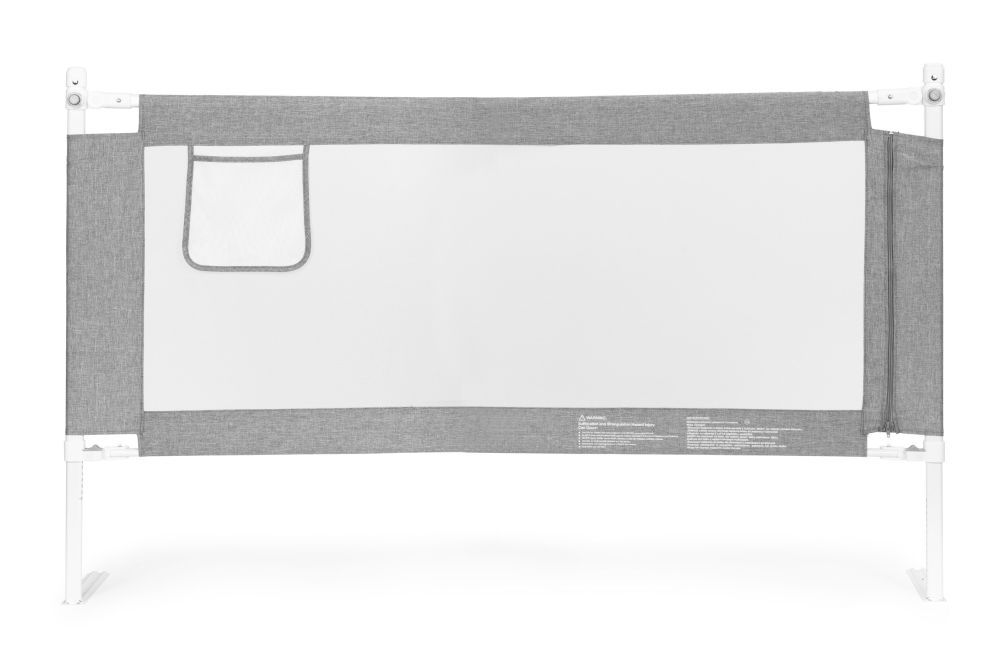 Bezpečnostná zábrana na posteľ, 150cm, sivá | ECOTOYS Bezpečnostná zábrana na posteľ, 150cm, sivá | ECOTOYS