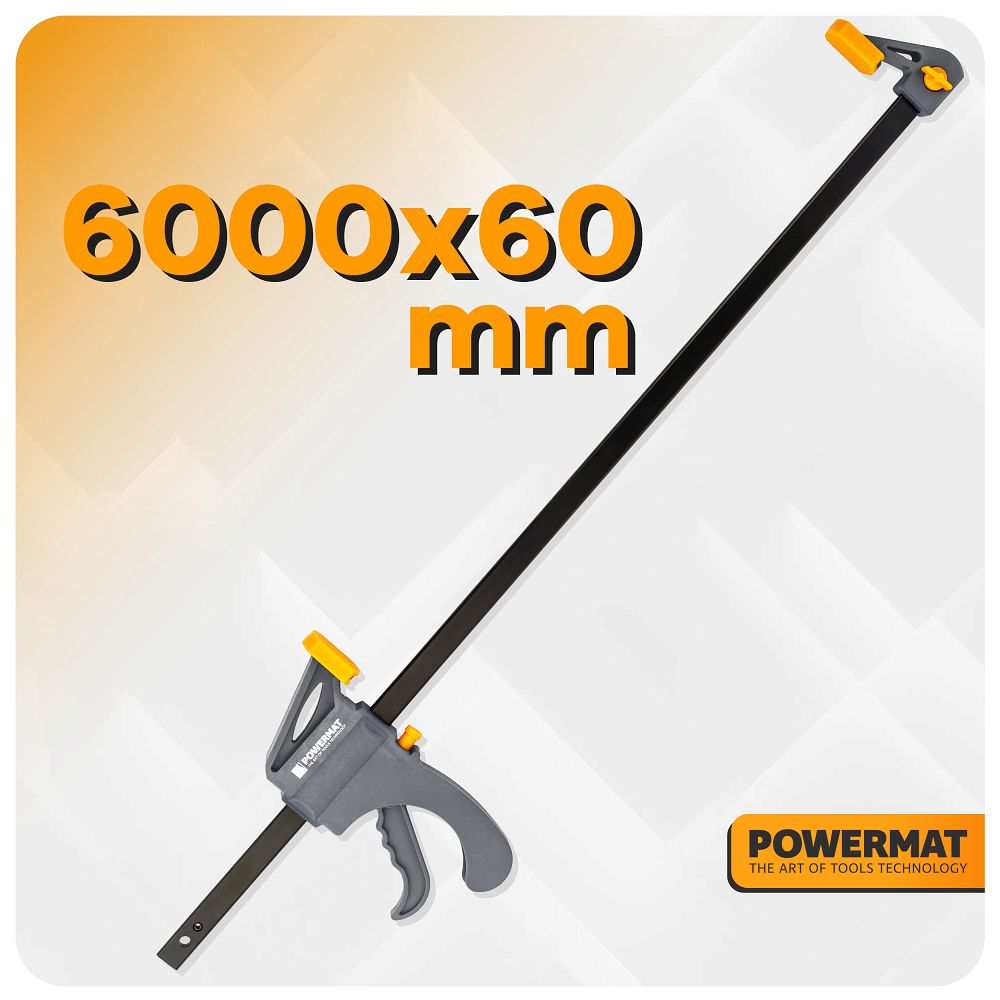 Tesárska svorka, 600x60mm | PM-SSD-24T Tesárska svorka, 600x60mm | PM-SSD-24T