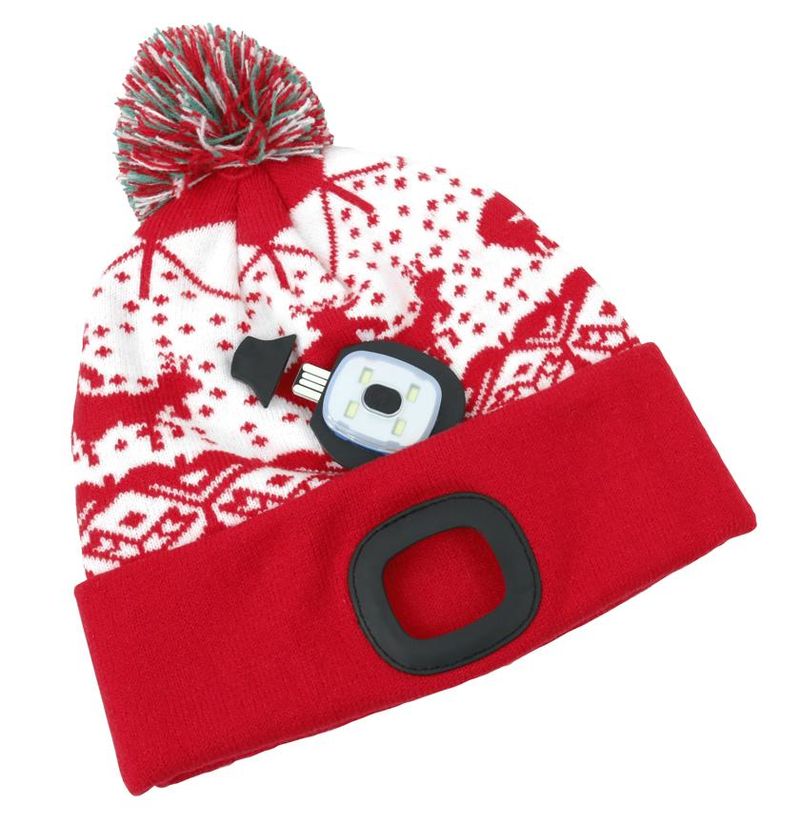 LED čiapka X-mas, L , červená | Strend Pro LED čiapka X-mas, L , červená | Strend Pro