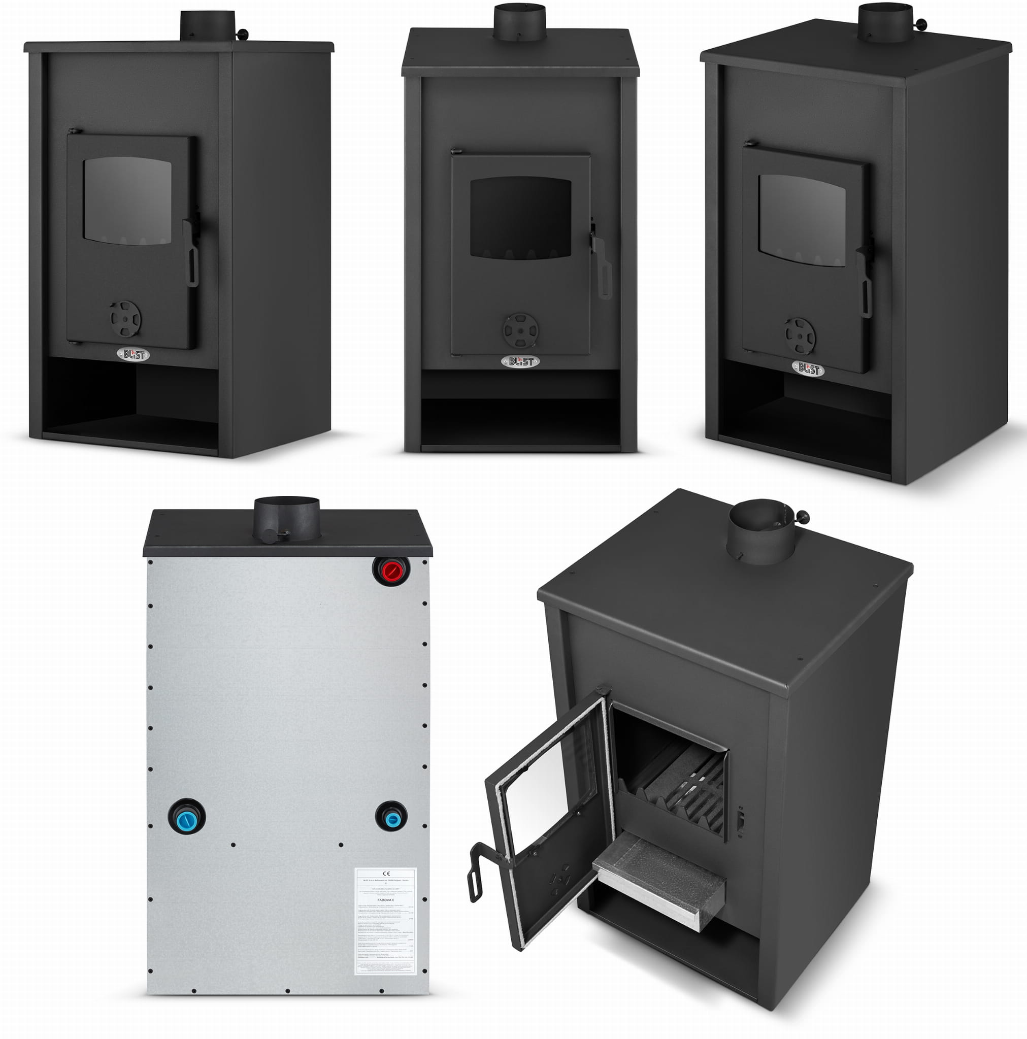 Krbové kachle s výmenníkom vody 19,4 kW | Padova E (Bazár) Krbové kachle s výmenníkom vody 19,4 kW | Padova E (Bazár)