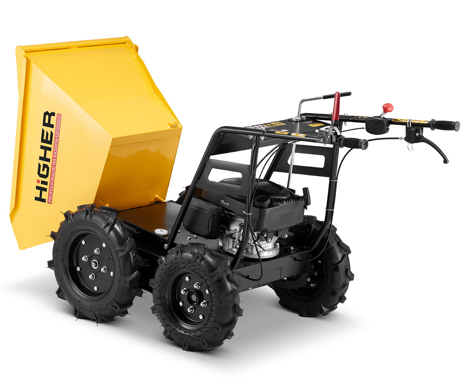 Motorový vyklápací fúrik, LONCIN 4,5 HP, 300 kg | HIGHER (Bazár) Motorový vyklápací fúrik, LONCIN 4,5 HP, 300 kg | HIGHER (Bazár)