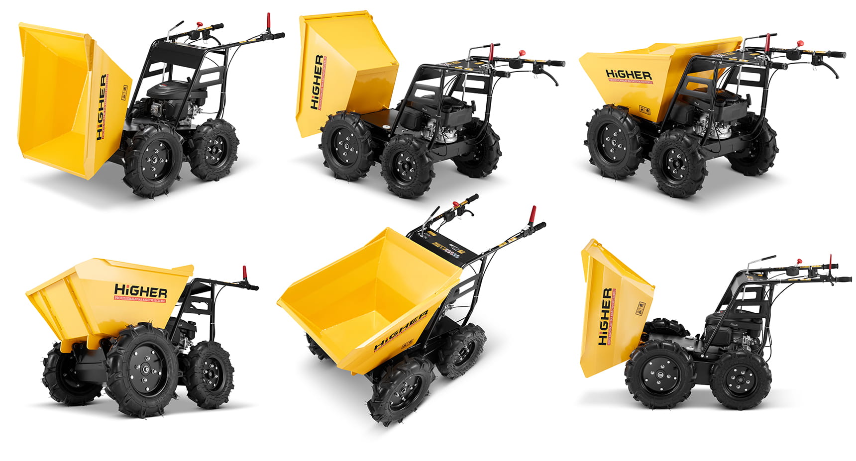 Motorový vyklápací fúrik, LONCIN 4,5 HP, 300 kg | HIGHER (Bazár) Motorový vyklápací fúrik, LONCIN 4,5 HP, 300 kg | HIGHER (Bazár)