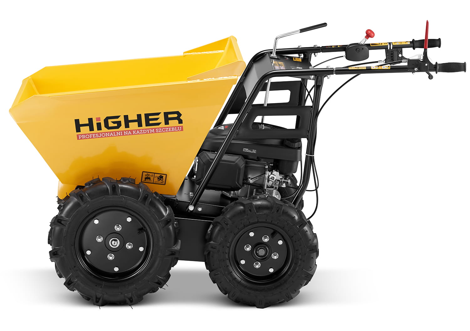 Motorový vyklápací fúrik, LONCIN 4,5 HP, 300 kg | HIGHER (Bazár) Motorový vyklápací fúrik, LONCIN 4,5 HP, 300 kg | HIGHER (Bazár)