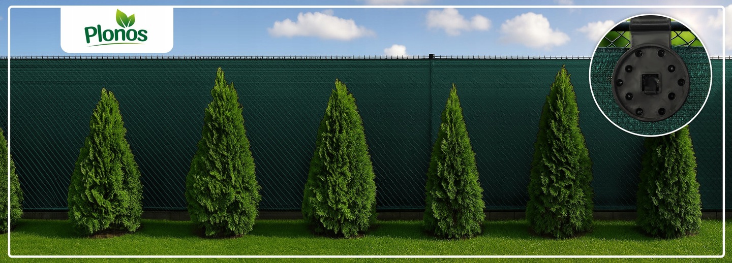 Tieniaca sieť + 50 klipov, 140g/m2, 1,5x25m, zelená | Plonos Tieniaca sieť + 50 klipov, 140g/m2, 1,5x25m, zelená | Plonos