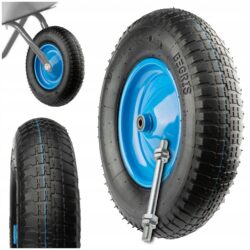 Koleso pre záhradné vozíky 6PR, 39cm, modré | 2energy