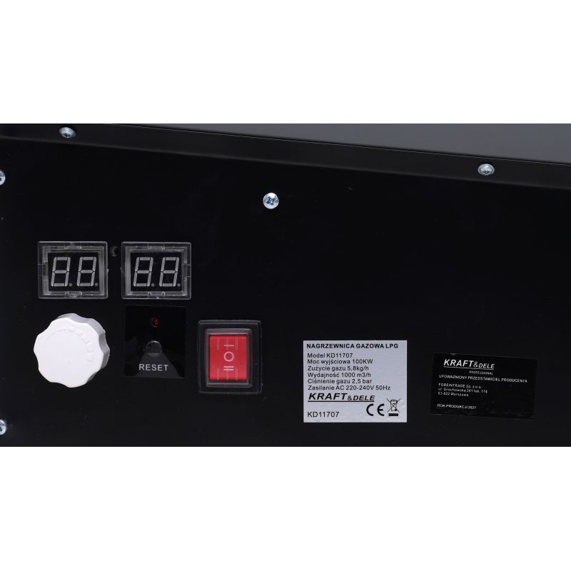 Plynový ohrievač, 100kW | KD11707 (Výstavný kus) Plynový ohrievač, 100kW | KD11707 (Výstavný kus)