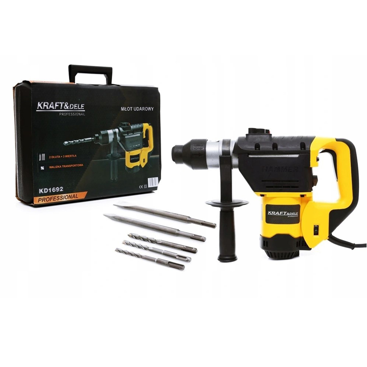 Vŕtacie kladivo SDS-plus 2300W 5J | KD1692 (Bazár) Vŕtacie kladivo SDS-plus 2300W 5J | KD1692 (Bazár)