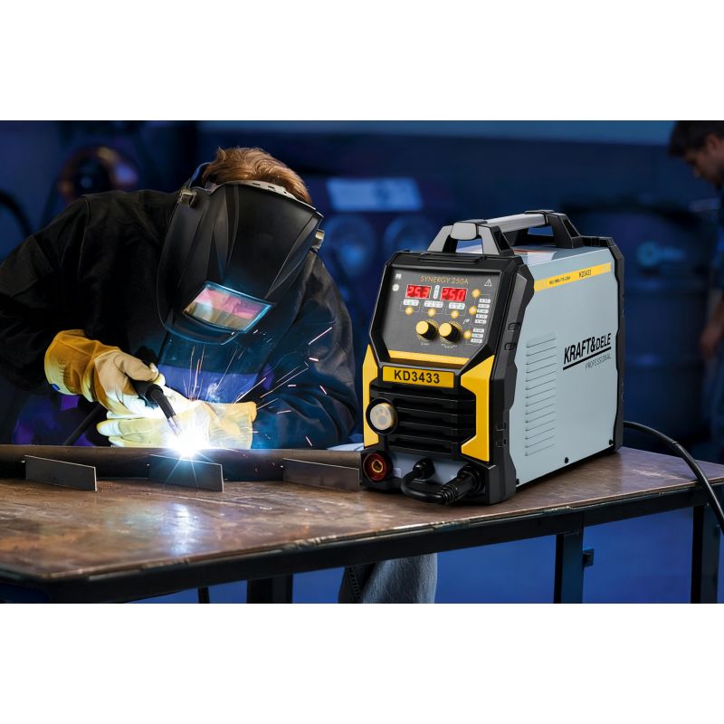 Invertorová zváračka, MIG Flux MMA TigLift SYNERGIA, 250A | KD3433 Invertorová zváračka, MIG Flux MMA TigLift SYNERGIA, 250A | KD3433