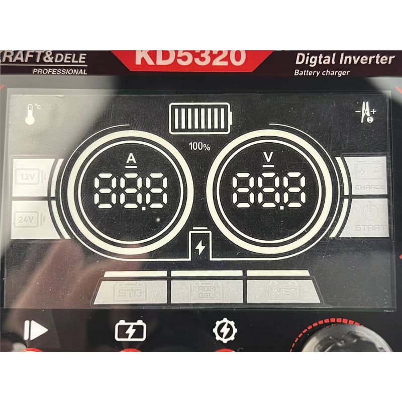 Autonabíjačka so štartérom, 12/24V, 500A | KD5320 Autonabíjačka so štartérom, 12/24V, 500A | KD5320