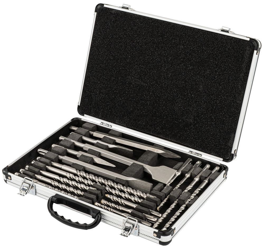 Sada vrtákov a dlát, SDS PLUS, 17ks | PM-ZWD-17T Sada vrtákov a dlát, SDS PLUS, 17ks | PM-ZWD-17T