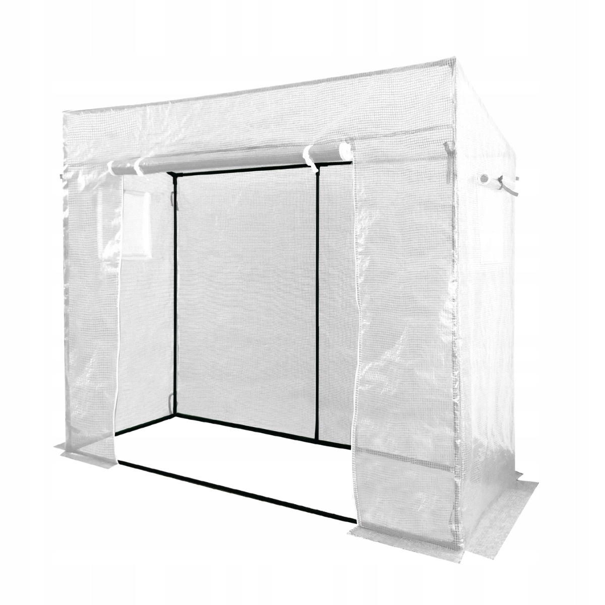 Záhradný fóliovník, 200x77cm, biely | 1,6m2 Záhradný fóliovník, 200x77cm, biely | 1,6m2