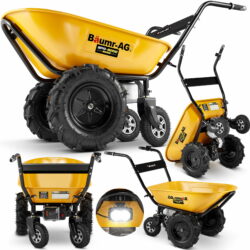 Elektrický vyklápací fúrik BPR-800E, 260kg, LED | BAUMR-AG