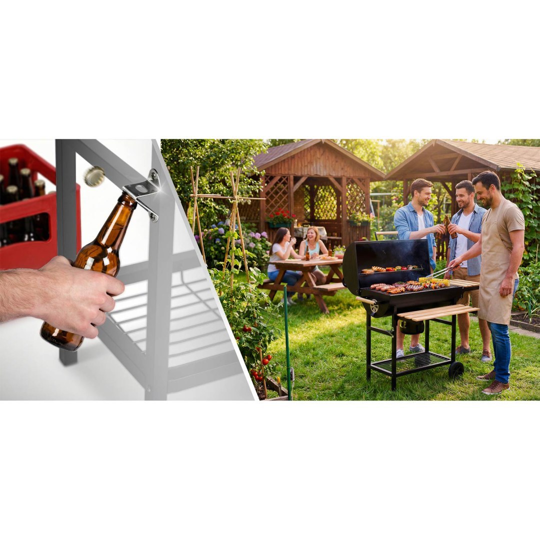 Záhradný gril na drevené uhlie BD-895, čierny | Berdsen Záhradný gril na drevené uhlie BD-895, čierny | Berdsen