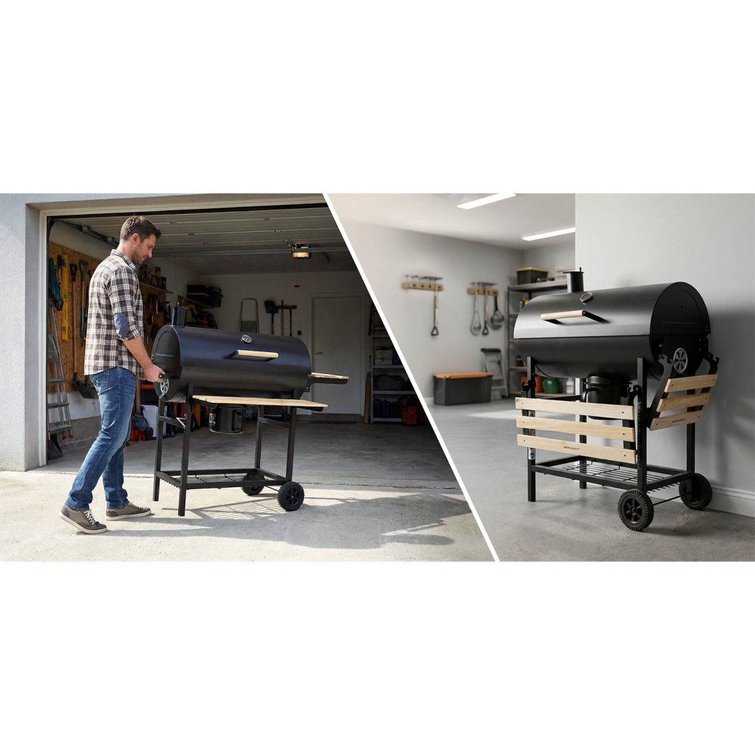 Záhradný gril na drevené uhlie BD-895, čierny | Berdsen Záhradný gril na drevené uhlie BD-895, čierny | Berdsen