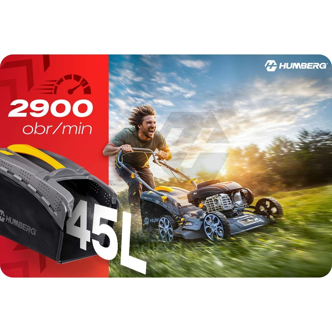 Kosačka s pohonom HM-600, Zongshen, 40cm, 45L | Humberg Kosačka s pohonom HM-600, Zongshen, 40cm, 45L | Humberg