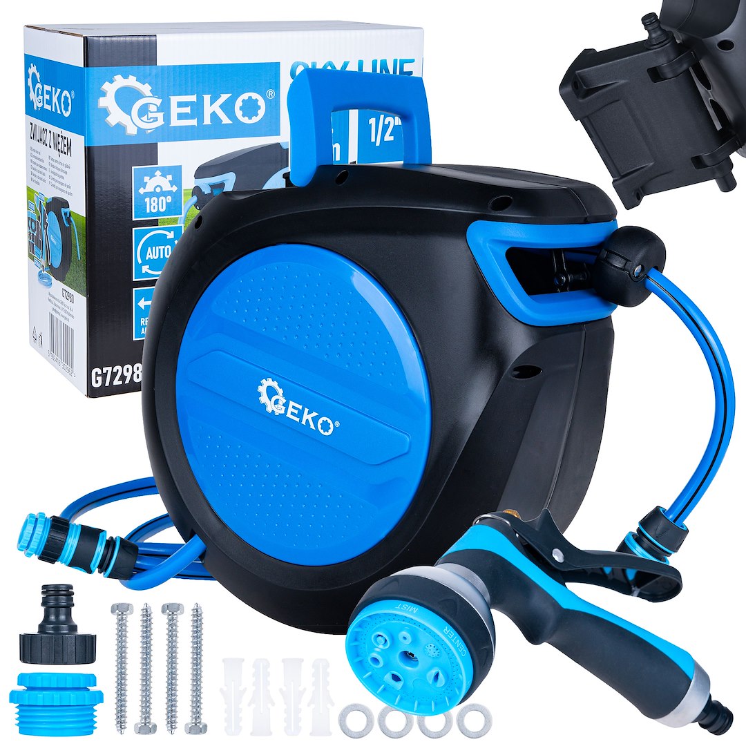 Automatický hadicový navijak SKY-LINE, 20m, 1/2 Automatický hadicový navijak SKY-LINE, 20m, 1/2