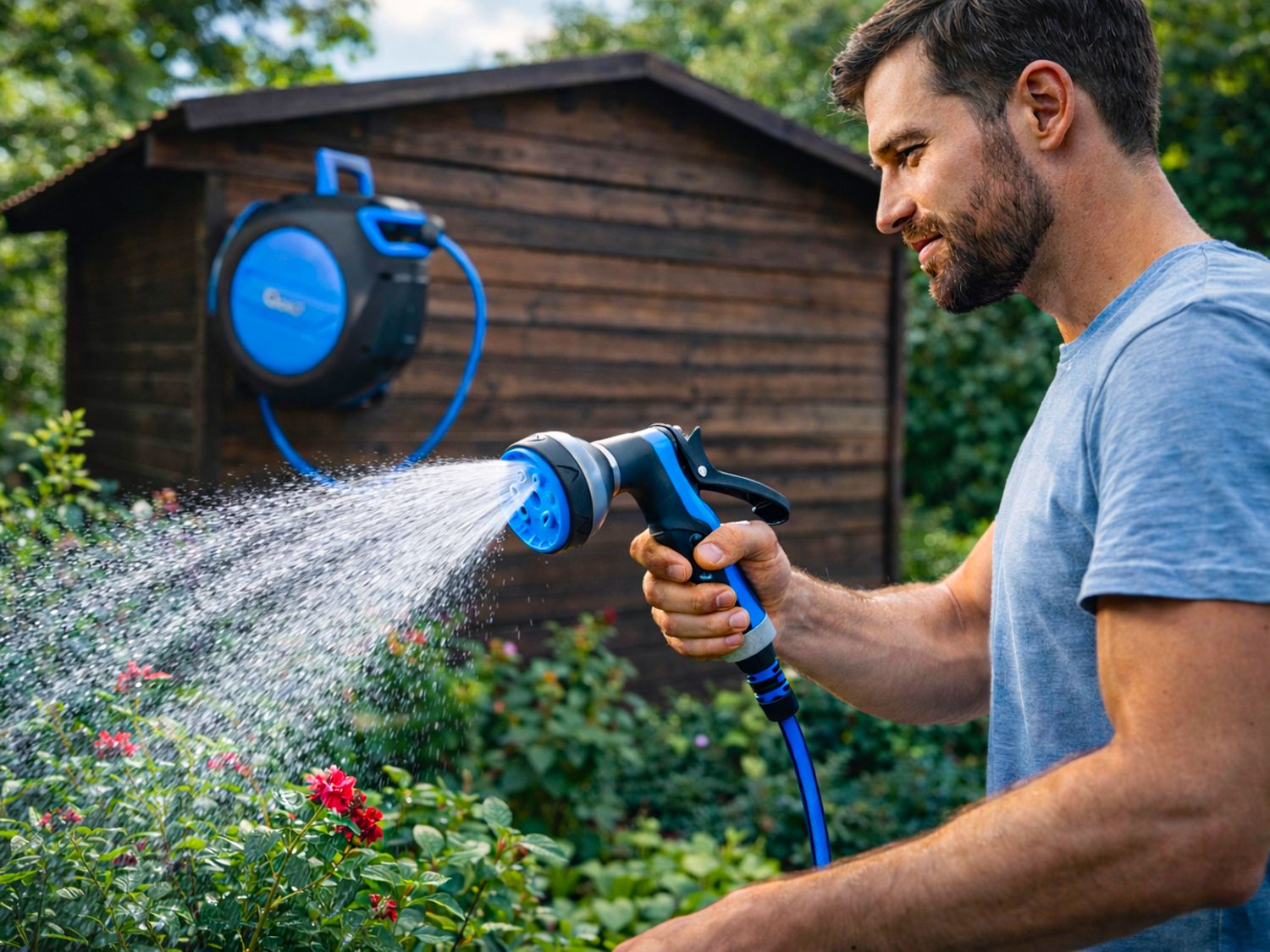 Automatický hadicový navijak SKY-LINE, 30m, 1/2 Automatický hadicový navijak SKY-LINE, 30m, 1/2