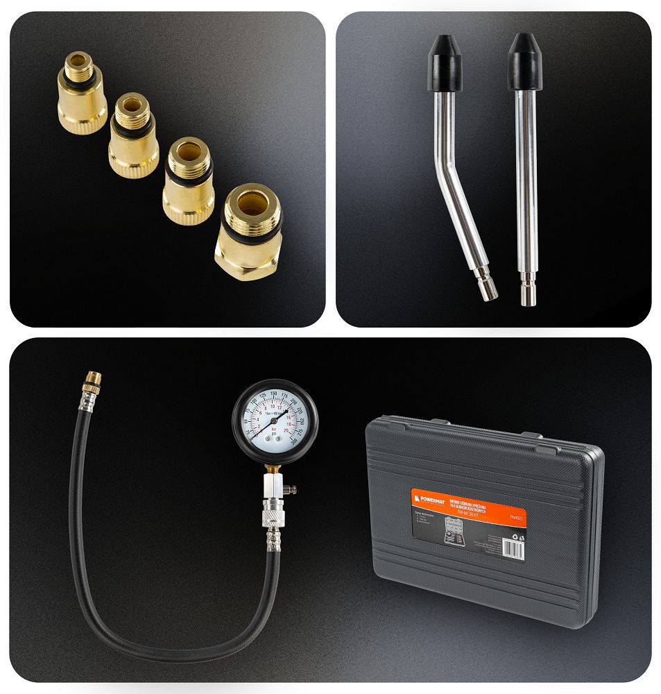 Sada na meranie kompresie motora, 8ks | PM-MCSB-8T Sada na meranie kompresie motora, 8ks | PM-MCSB-8T