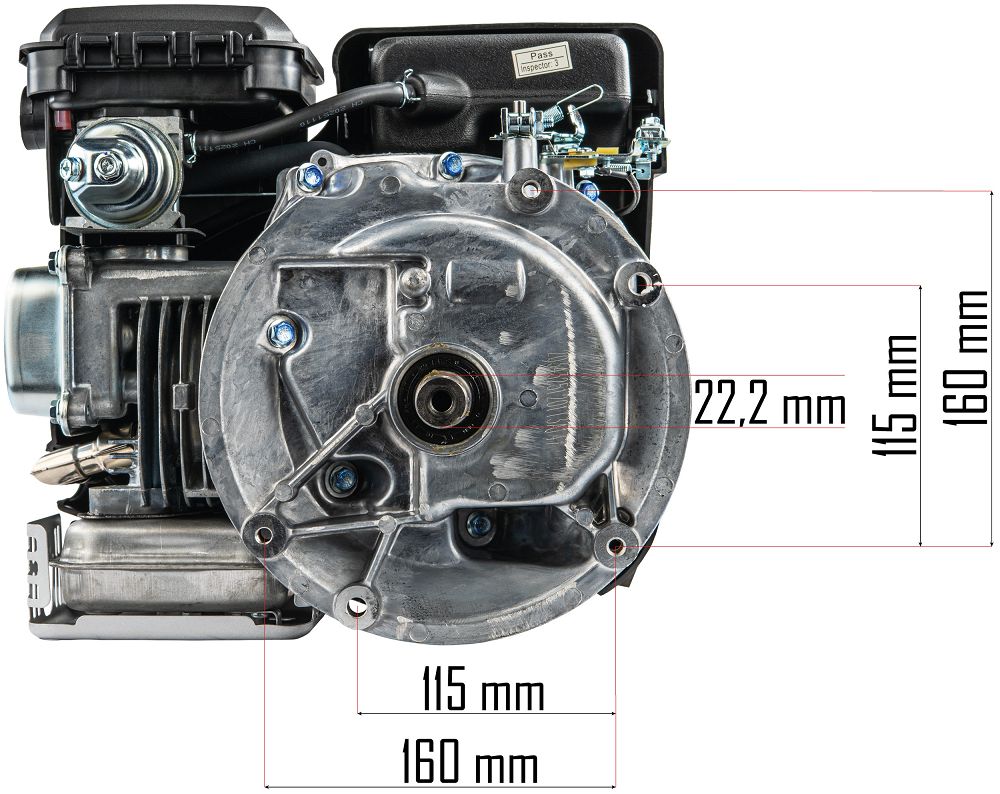 Spalinový motor LONCIN RTGGS0103-SI | RED TECHNIC Spalinový motor LONCIN RTGGS0103-SI | RED TECHNIC