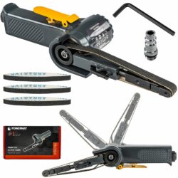 Pneumatická pásová brúska, 10x330mm | PM-PST-330T