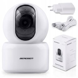 Detská pestúnka s kamerou BD-940, 3mp, biela | Berdsen