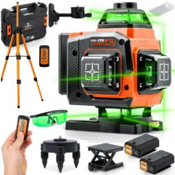 Krížový laser v kufríku HM-175 + príslušenstvo | Humberg