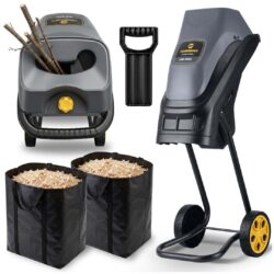 Elektrický drvič konárov HM-650, 2500W, 2x 45L vrece | Humberg