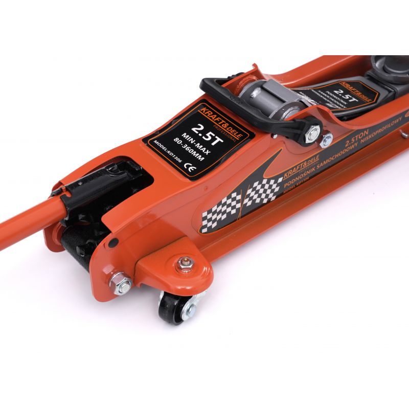 Nízkoprofilový hydraulický zdvihák, 80-360mm, 2,5T | KD1306