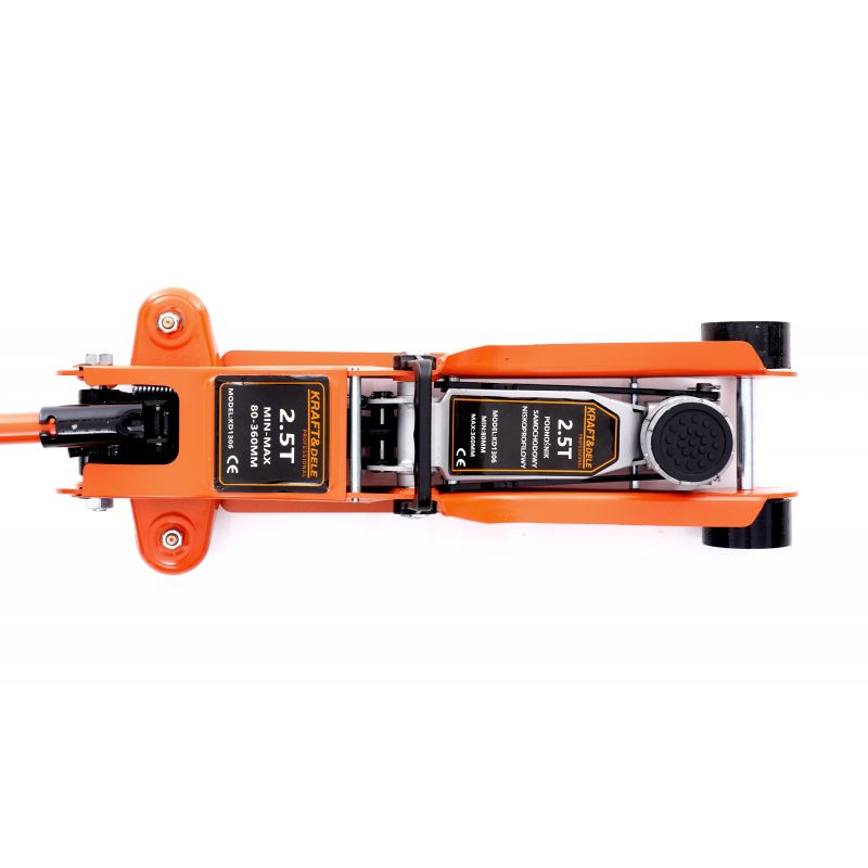 Nízkoprofilový hydraulický zdvihák, 80-360mm, 2,5T | KD1306