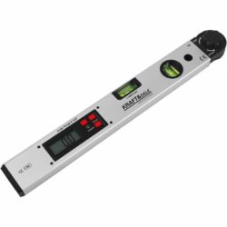 Elektronický uhlomer s LCD vodováhou, 400mm | KD3561