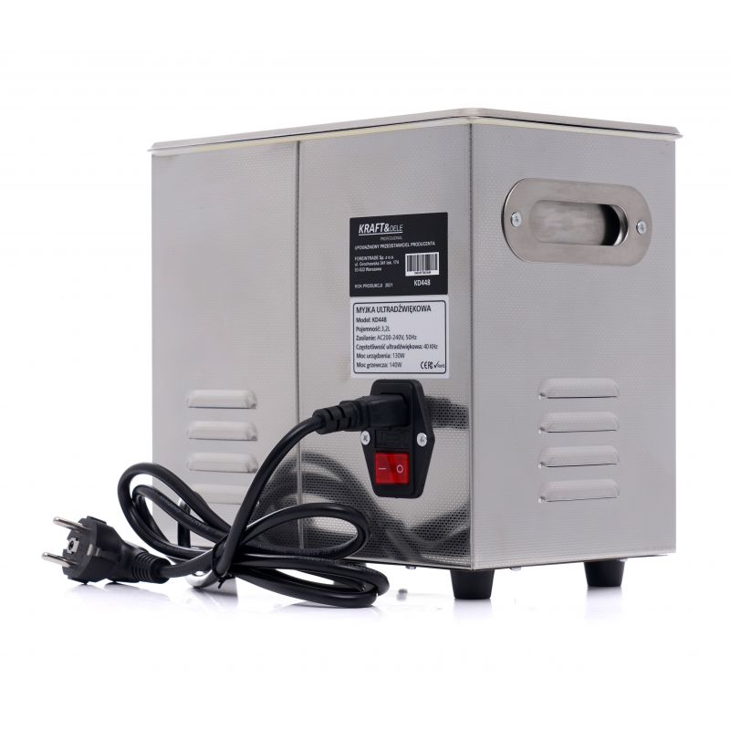 Ultrazvuková čistička 3.2L 140W LCD | KD448 (Výstavný kus)