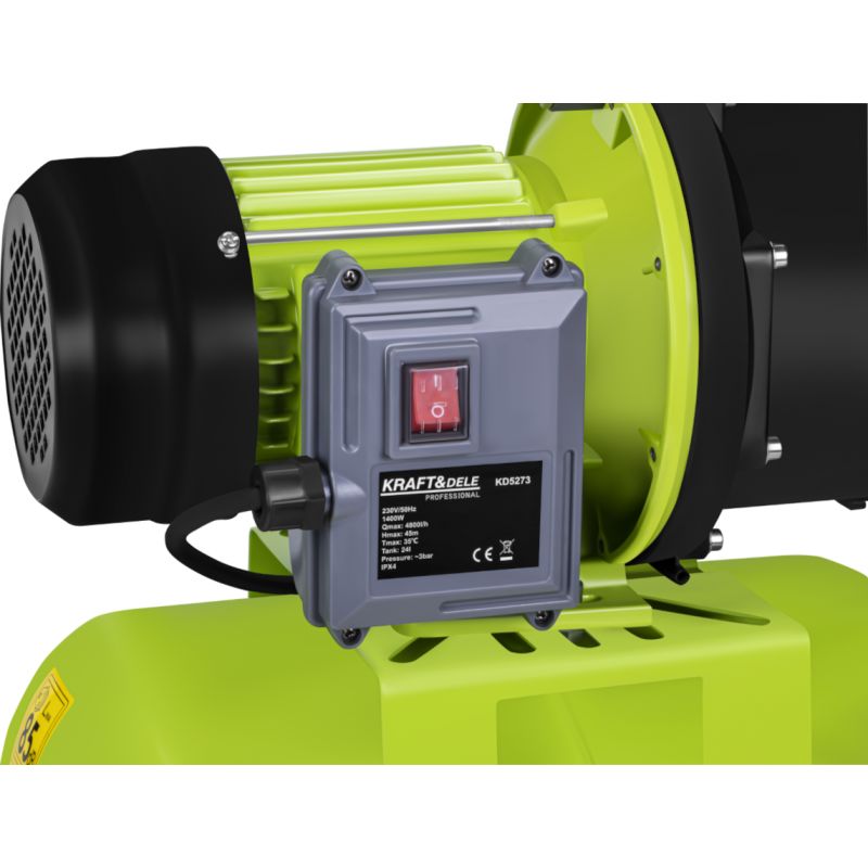 Tlakové čerpadlo, 24L, 1400W, 4800l/h | KD5273