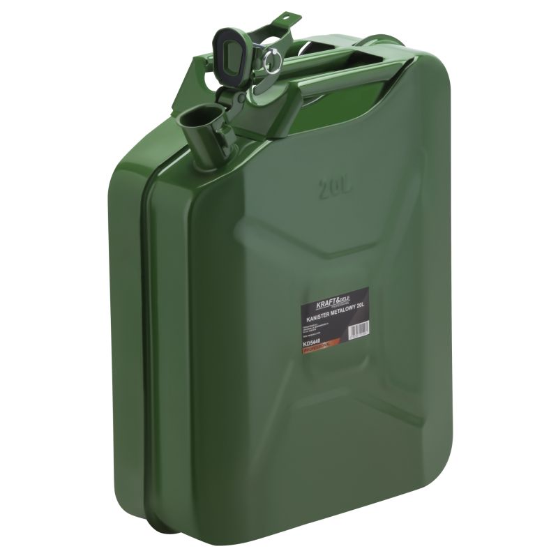 Kovový kanister na palivo, 20L | KD5440