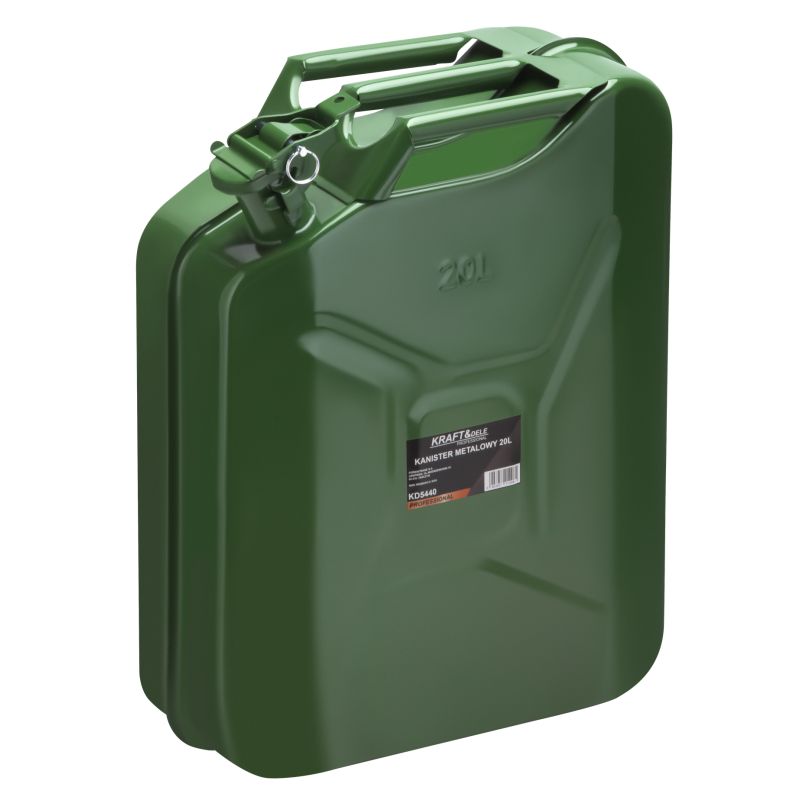 Kovový kanister na palivo, 20L | KD5440