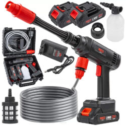 Akumulátorový tlakový čistič RTMC0149, 21V | RED TECHNIC (Výstavný kus)