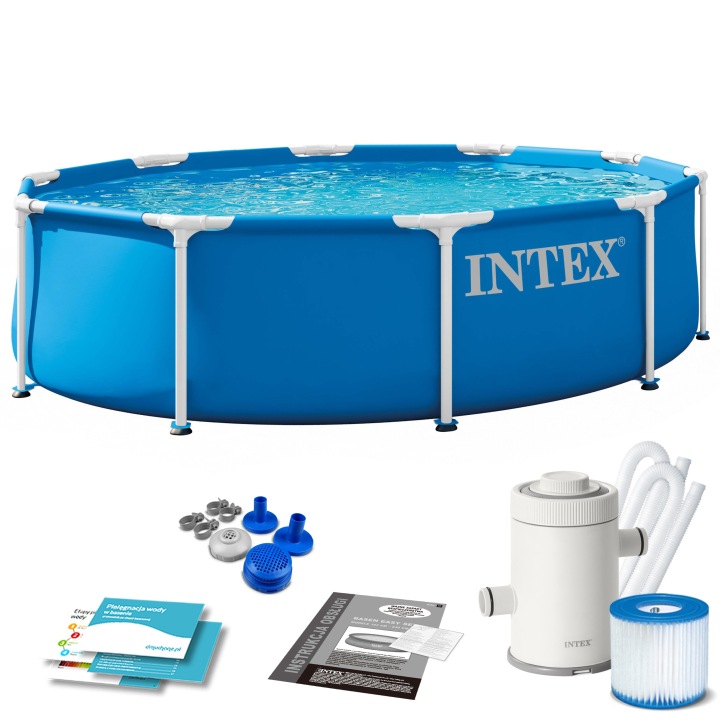 Záhradný bazén s rámom 6v1, 305x76cm | INTEX